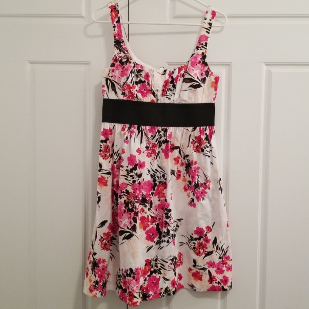 Macy's floral print dress size 8